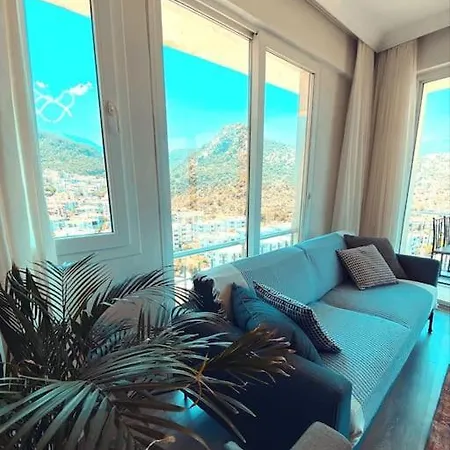 Luna House - Manzara, Jakuzi, 4 Yatak Odasi Appartement Fethiye